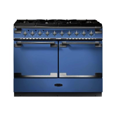 Rangemaster Elise SE 110cm Dual Fuel 94300 Range Cooker in China Blue with 6 Burner FSD Hob Rangemaster Elise SE 110cm Dual Fuel 94300 Range Cooker in China Blue with 6 Burner FSD Hob